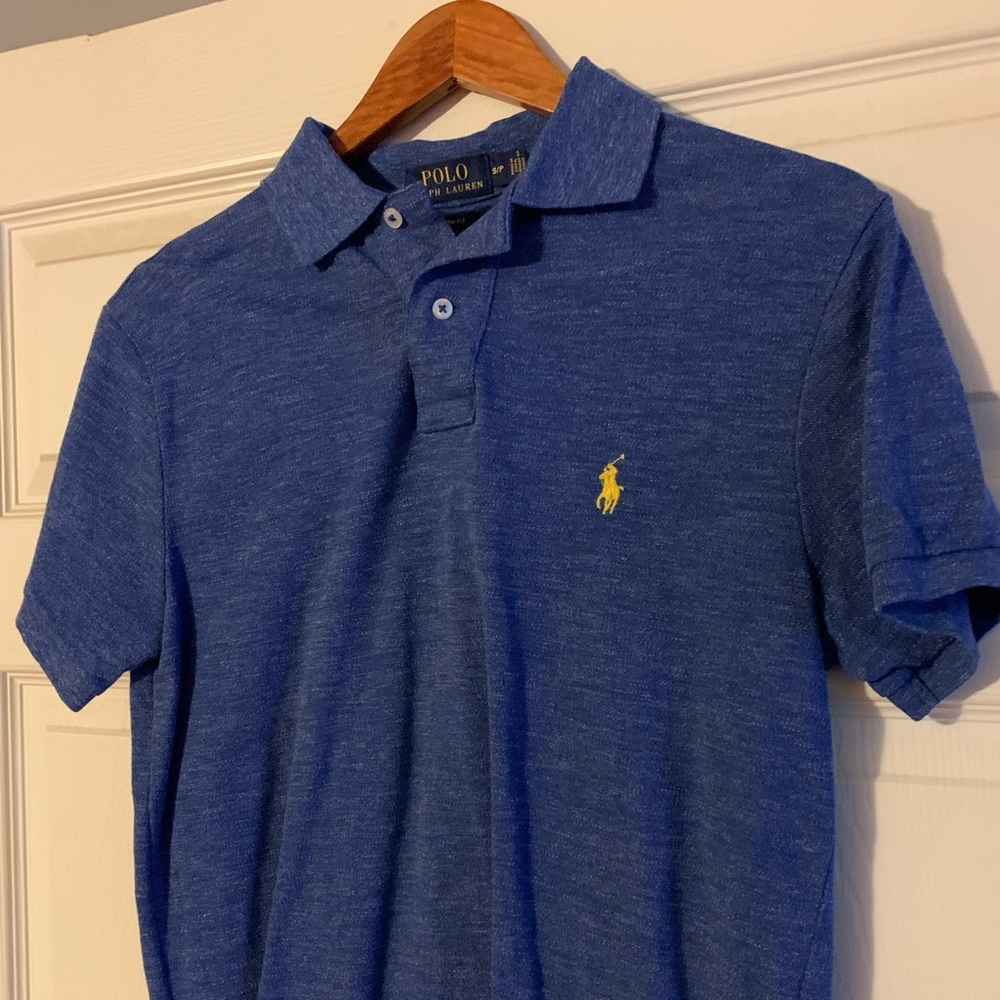 Polo/Ralph Lauren knit polo small blue